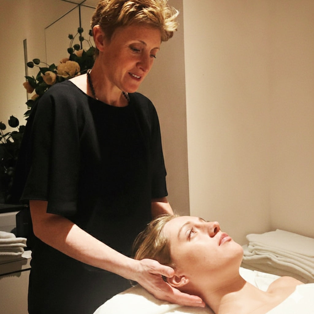 Vanessa Jilly in the treatment room